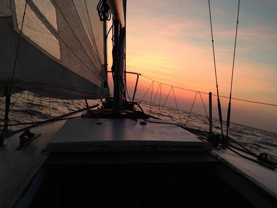 Sunset Private sailing