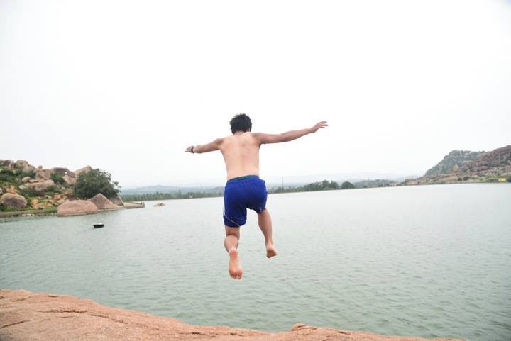 Hampi Cliff Jumping